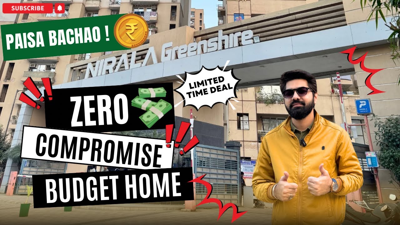 This Budget 2Bhk In Noida Extension Will Shock You | Ready To Move | Nirala Greenshire, Noida #2bhk 
