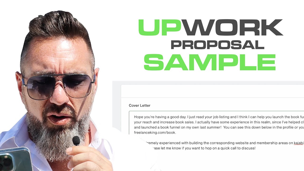 Пример коммерческого предложения на Upwork (от высокорейтингового фрилансера Upwork)