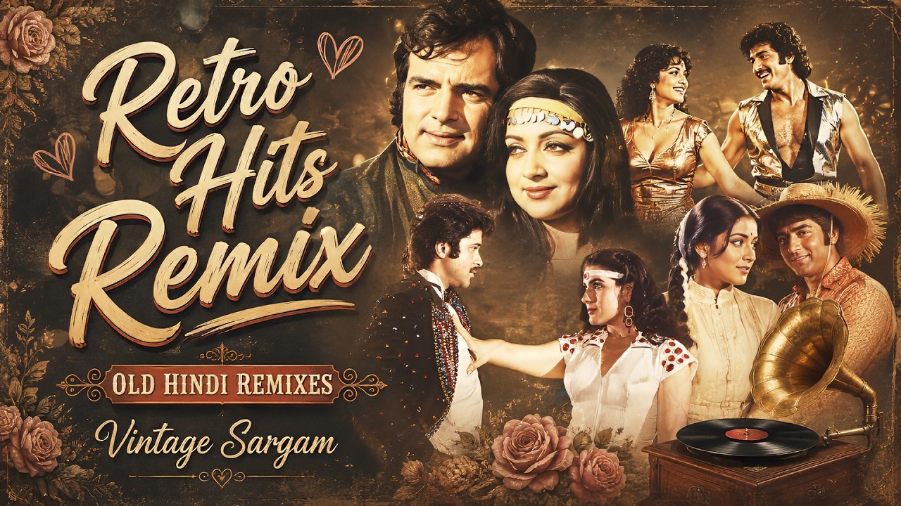 Retro Hits Remix Jukebox | Evergreen Old Hits | Nonstop DJ Song | Vintage Sargam 2026