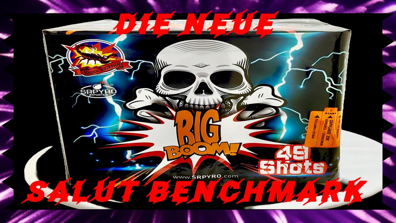 SRPYRO- BIG BOOM - 49 Schuss die dein Trommelfell zerstören 😱💥💣