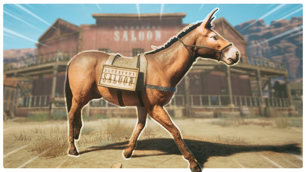 My Saloons Best Employee is a Dirty Old Mule - Saloon Simulator