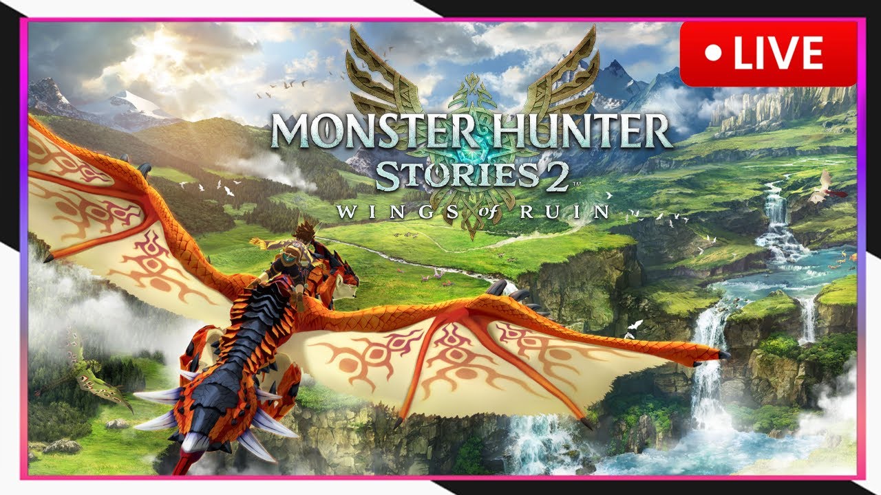 Hunting monsters but with stories?! ❀ Monster Hunter Stories 2: Wings of Ruin - 2