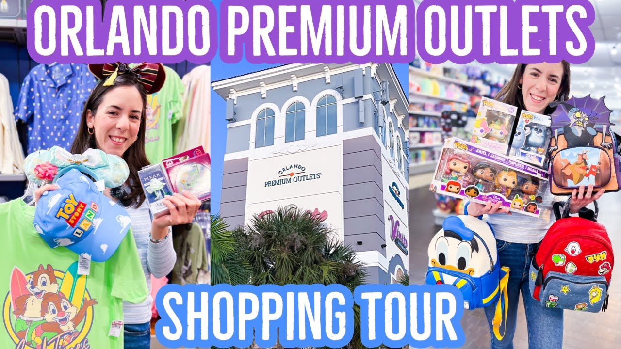 Orlando Premium Outlet Shopping | Disney Character Warehouse, Heroes & Villains, F21, Coach, Claires