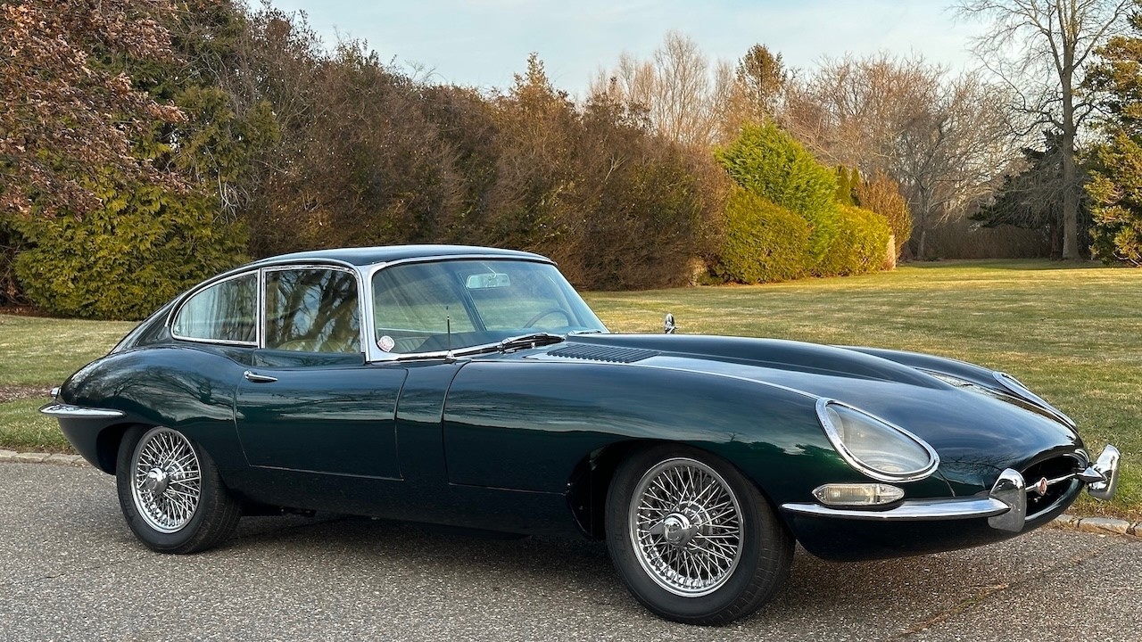 1965 Jaguar XKE Coupe Walkaround and Drive Video