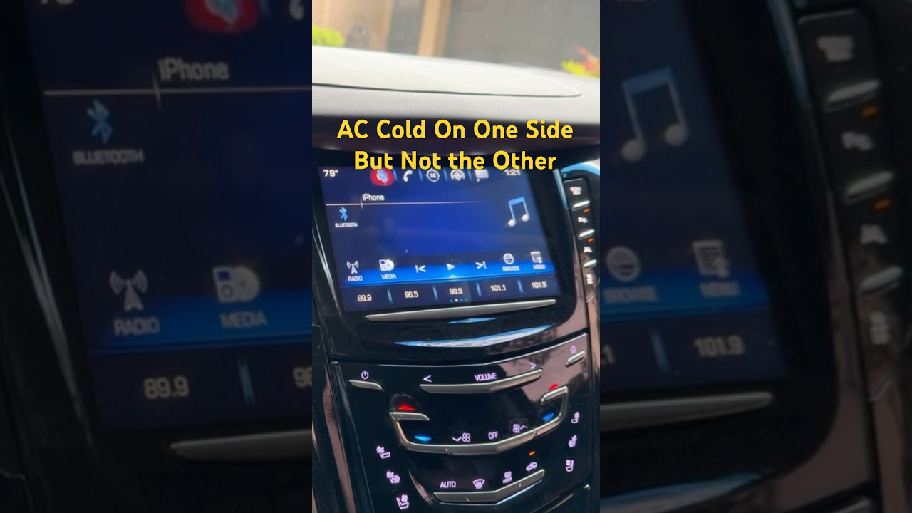 AC Cold On One Side But Not the Other