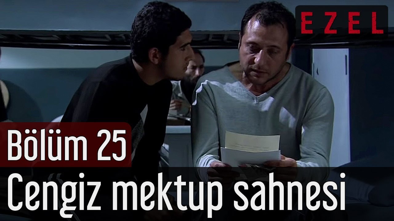 Ezel 25.B&ouml;l&uuml;m Cengiz Mektup Sahnesi
