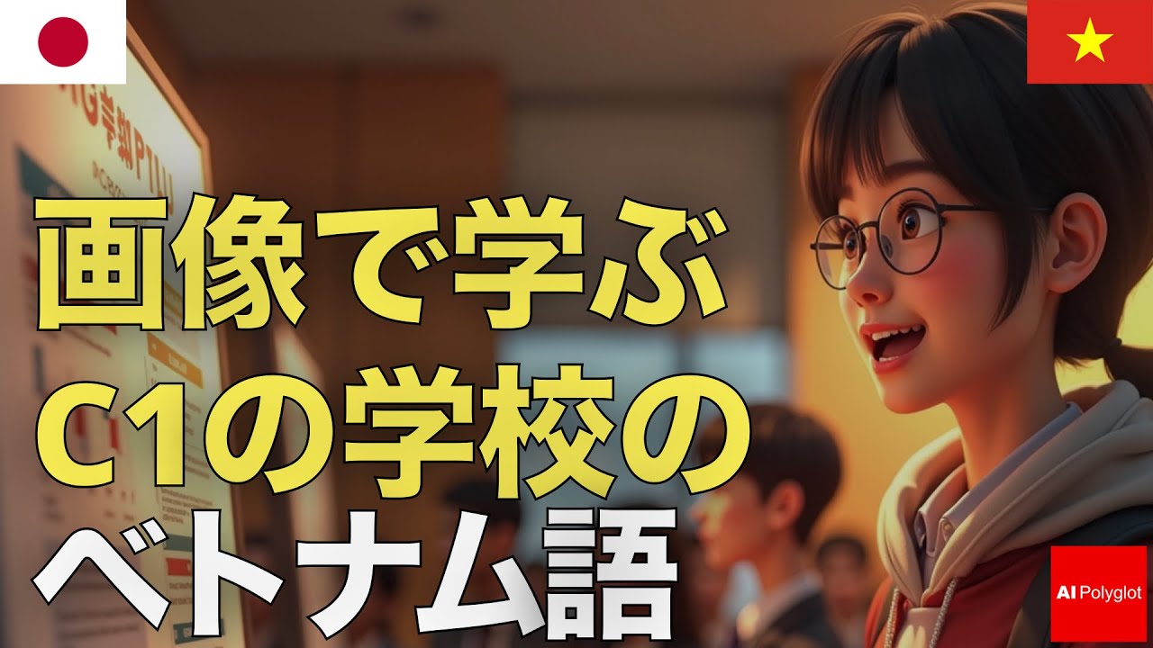 画像で学ぶC1の学校のベトナム語 | 音声学習 | リスニング練習