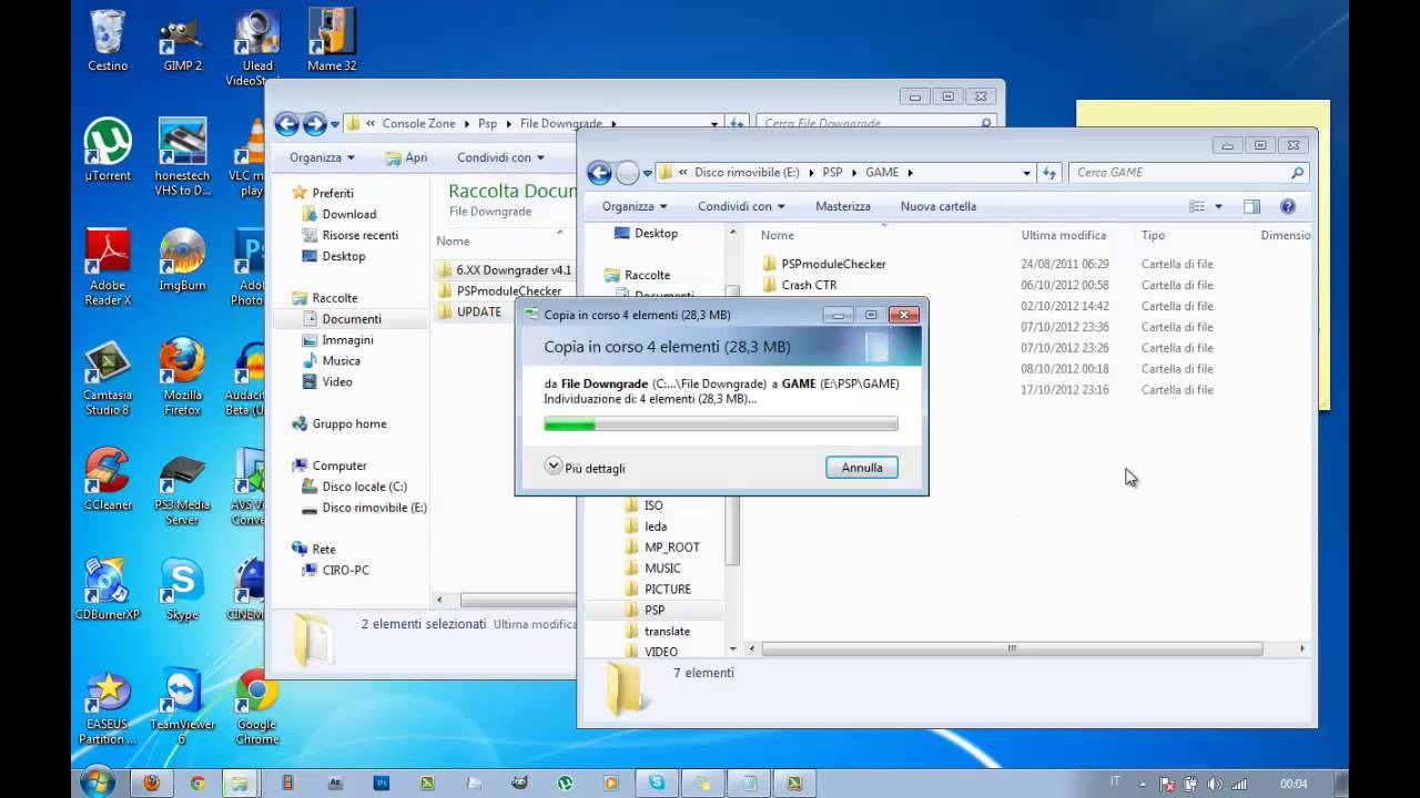 [MoD Psp] Guida al Downgrade Psp [ITA] [HD]