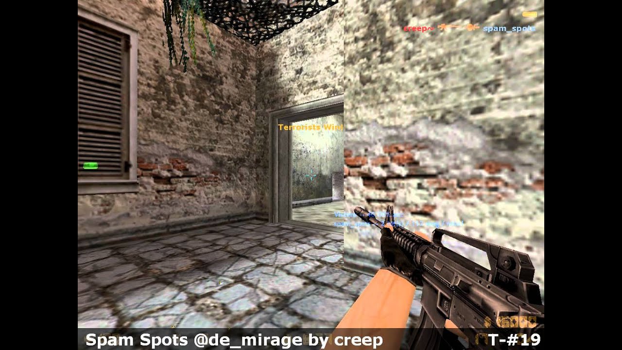 [cs1.6] spam spots@de_mirage-Tside