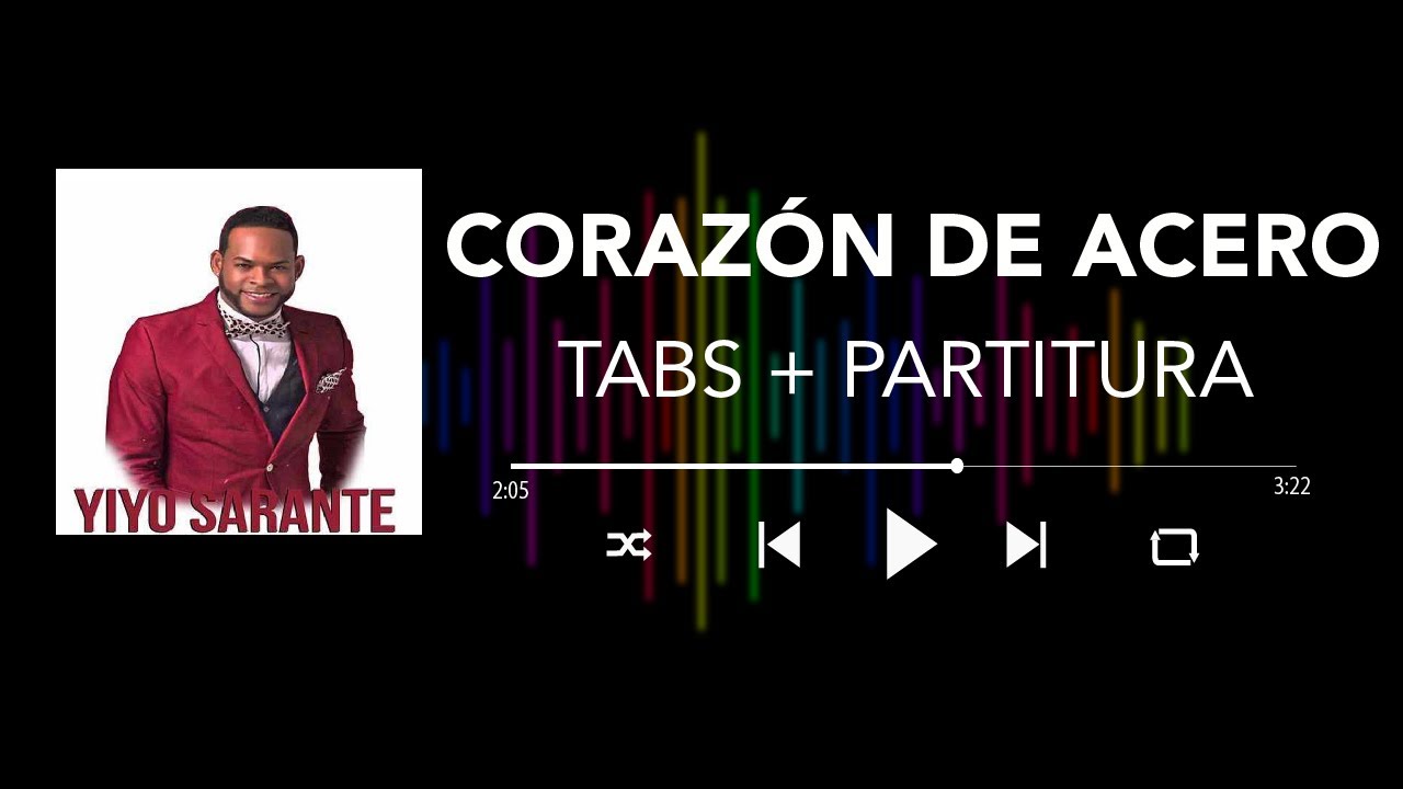 Yiyo Sarante - Corazón de acero (Bass Cover/Tabs + Partitura + Acordes)