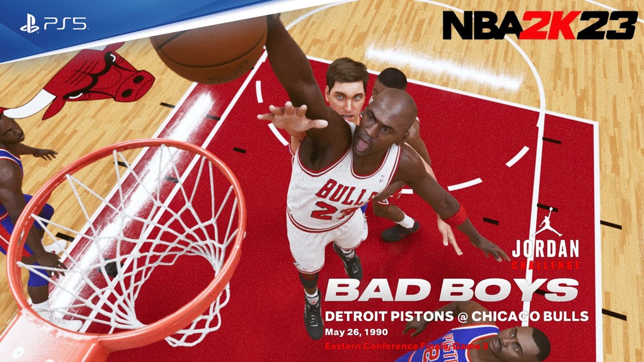 NBA 2K23 Jordan Challenge | Episode 6: BAD BOYS | Pistons vs. Bulls