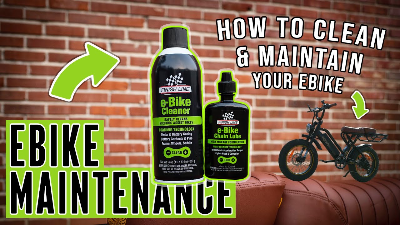Electric Bike Maintenance | How to Clean and Maintain your E-bike