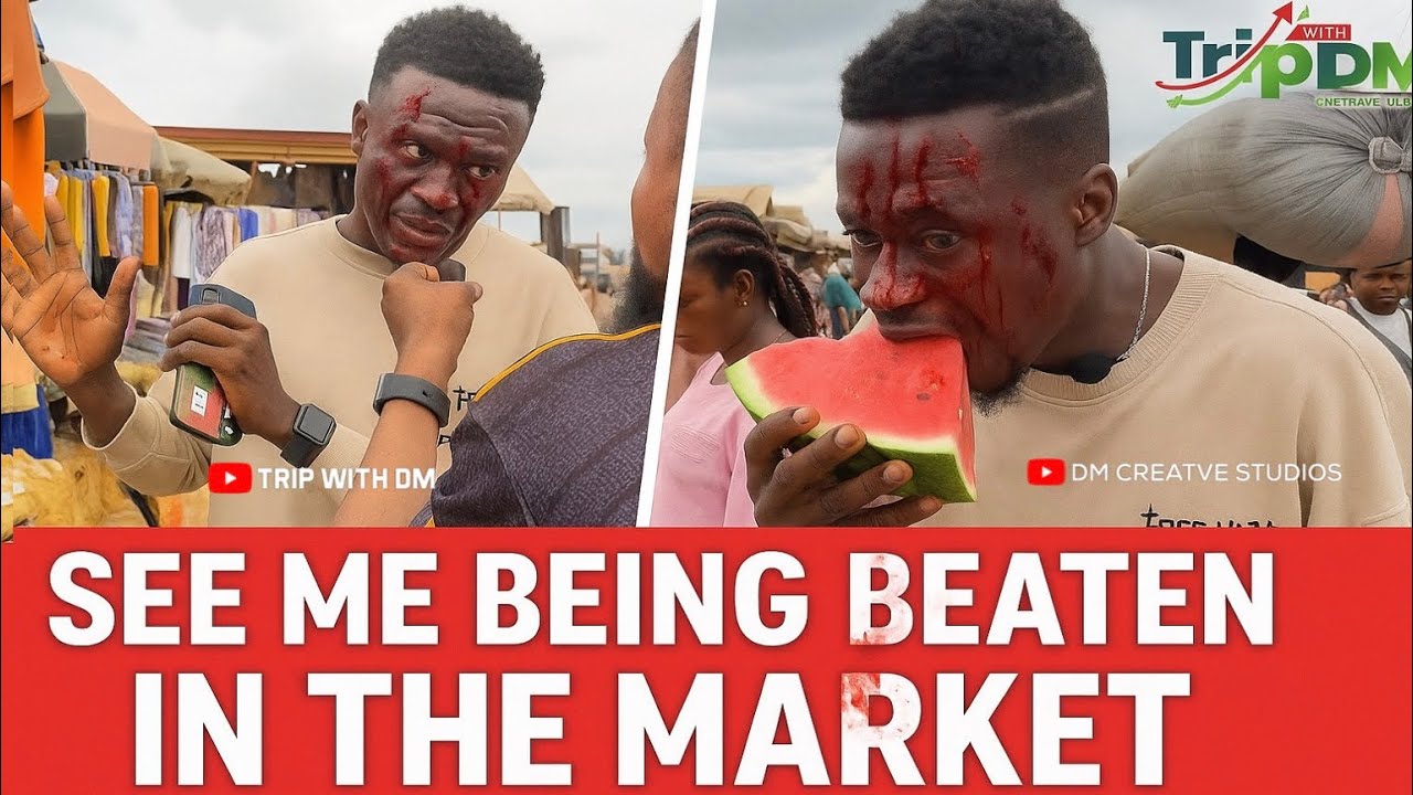 SEE ME BEING BEATEN 🥊AT THE MARKET