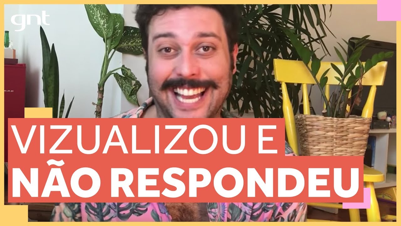 E quem visualiza e não responde? | Pedroca Desabafa | Papo de Segunda