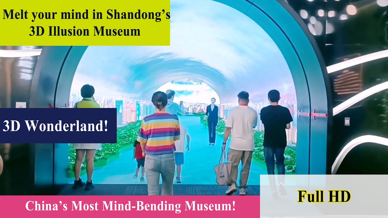 Next-Level Creativity: Inside Shandong&rsquo;s 3D Illusion Museum!