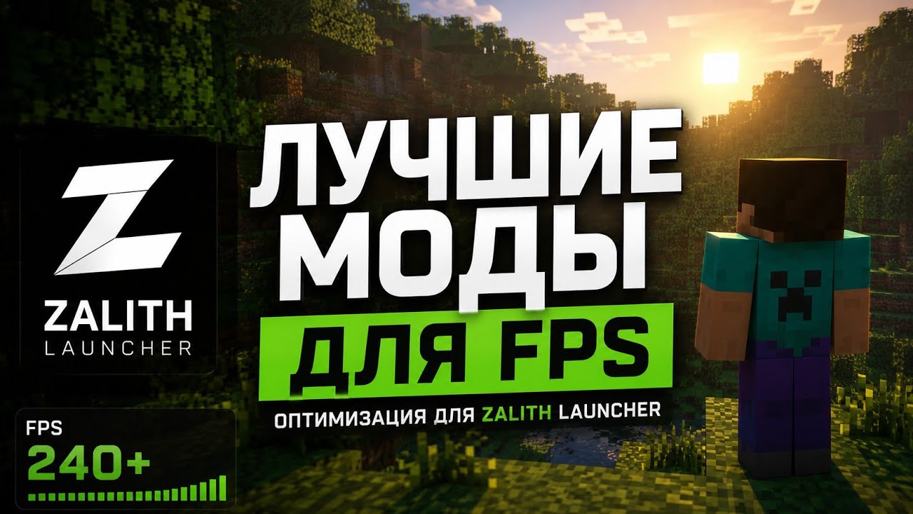 🚀 Лучшие моды для FPS в Zalith Launcher