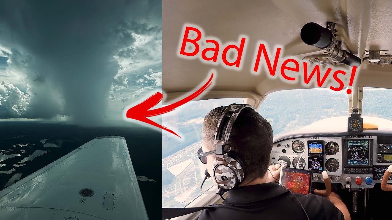 I Dodged a MASSIVE Storm Trying to get Home!