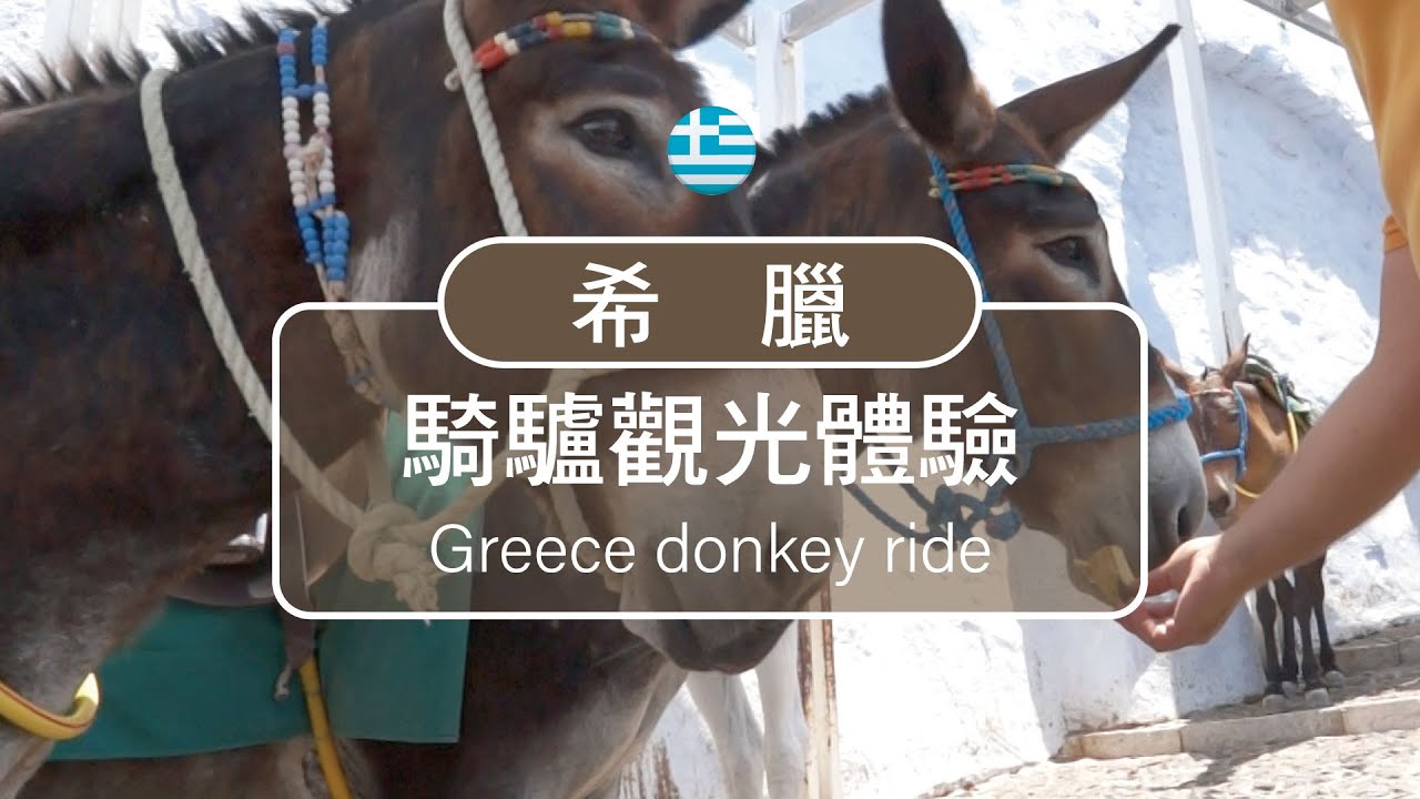 希臘城鎮騎驢體驗-Greece