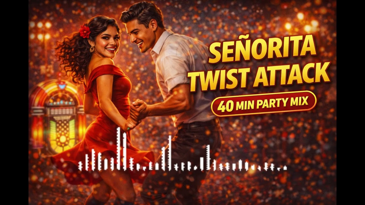 Señorita Twist Fever 💃🔥 | 40 Minute Latin Twist Jukebox Party | The Jukebox Classics