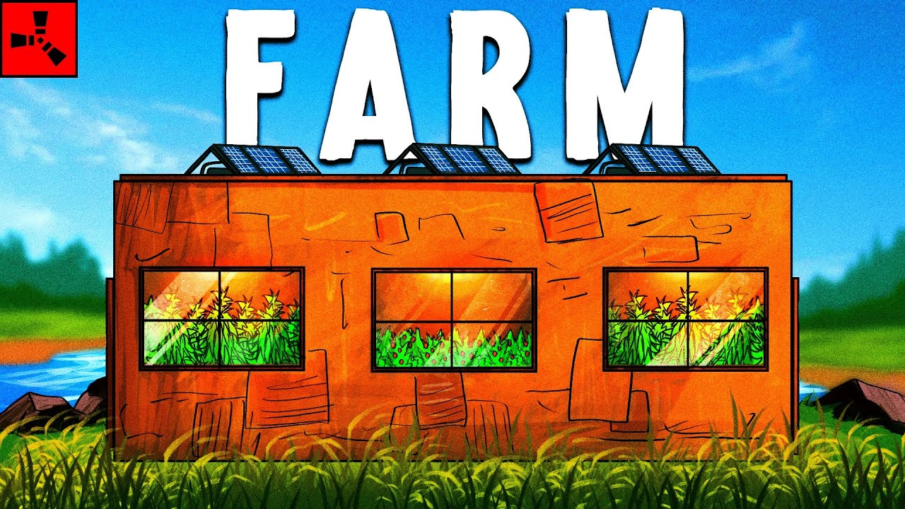 I Built a FARM as a 15,000 hour PVP CHAD - Rust