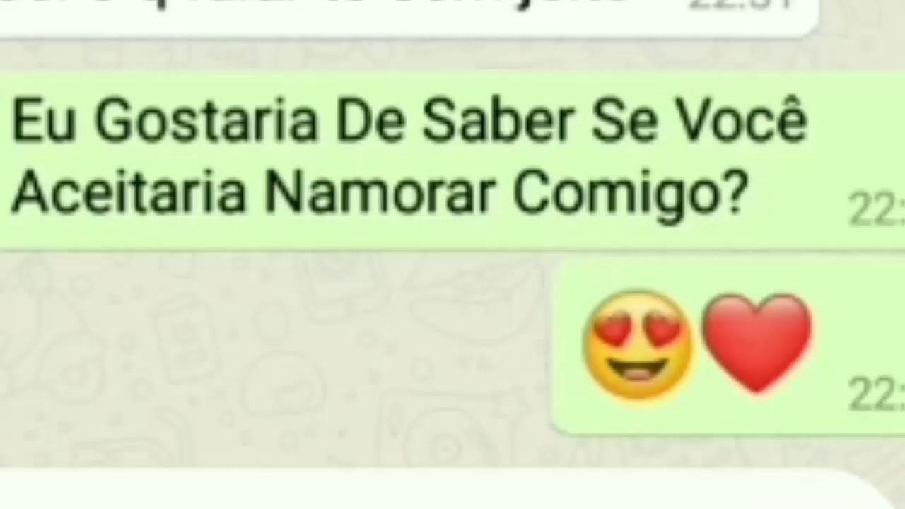 PEDIR ELA EM NAMORO PELO WHATSAPP *Ela aceitou* 😱😍 (como conquistar uma mulher)