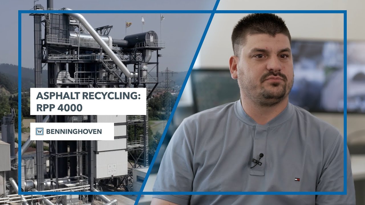 RPP 4000: Maximum Recycling Thanks to the Benninghoven Hot-Gas Generator