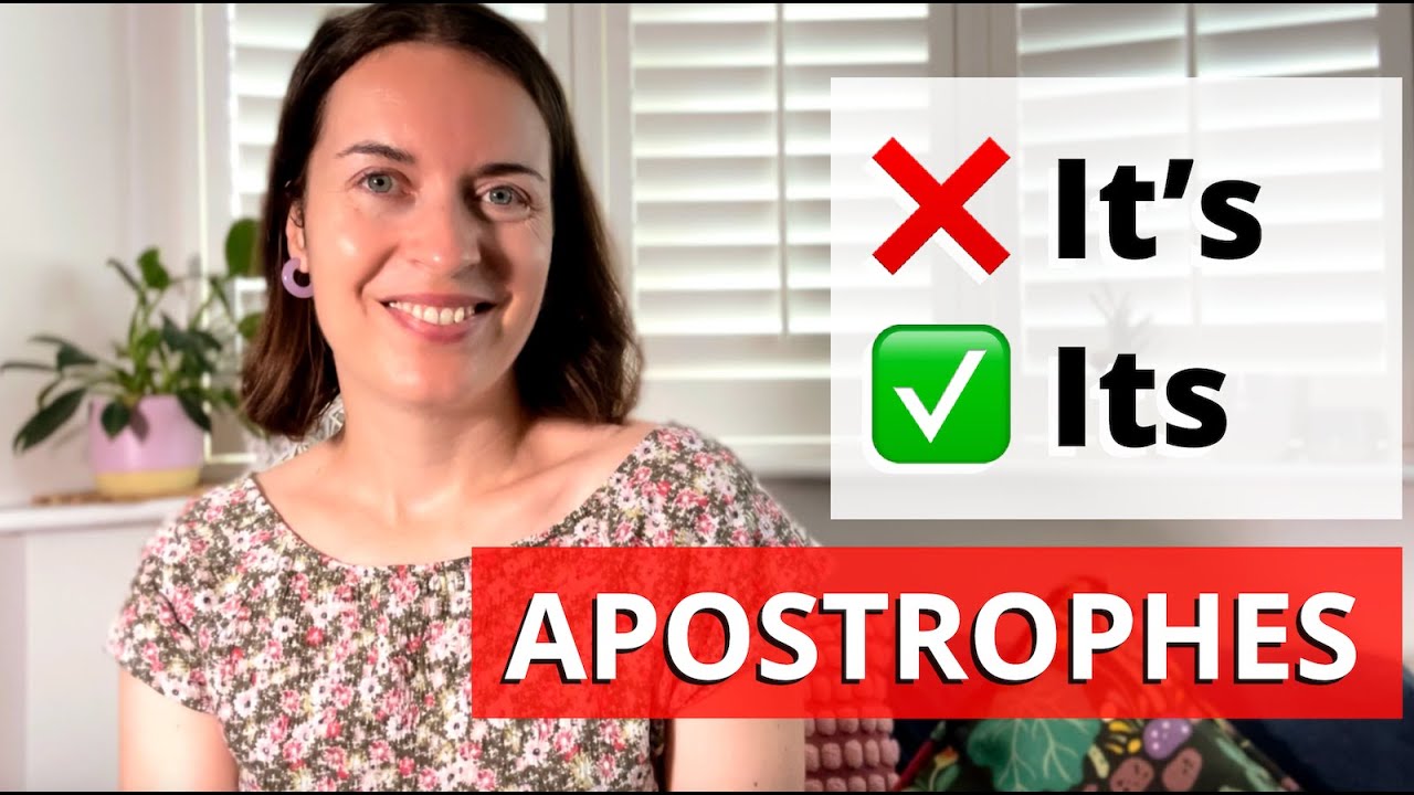 How to use APOSTROPHES correctly in English | English grammar lesson