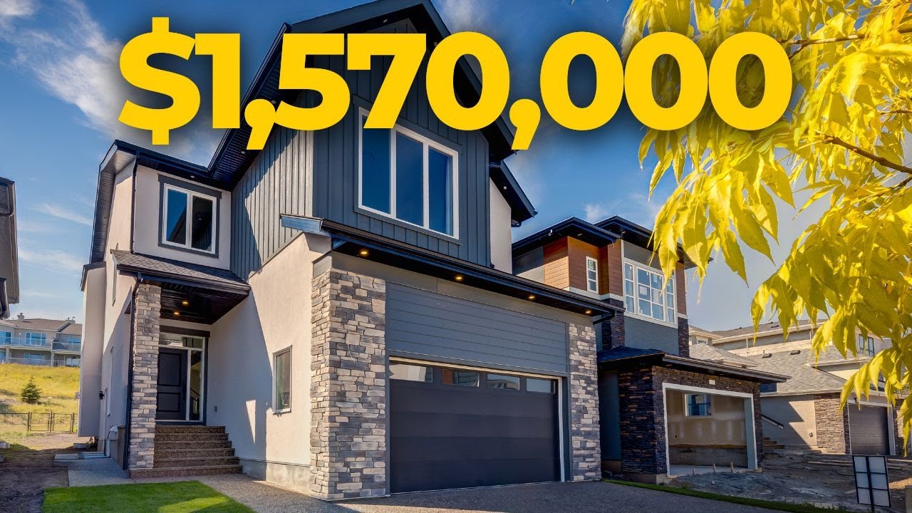 Inside a BRAND NEW Hamptons Home w/ GOLF nearby in Calgary's Top NW Community!