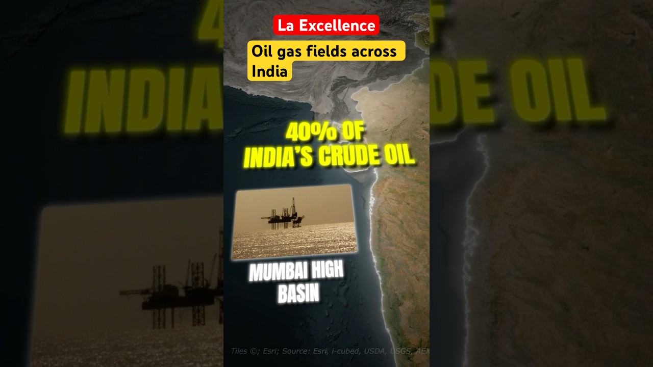 Oil fields across India