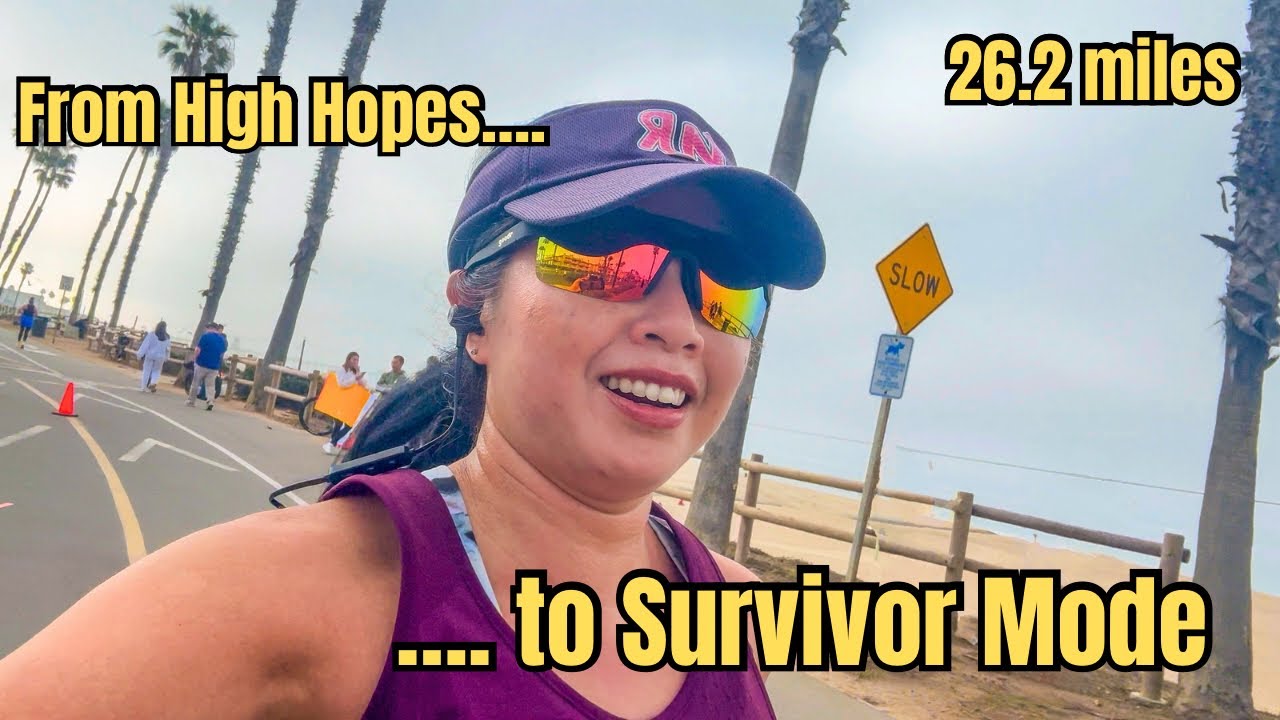 2025 Surf City Marathon Race Day Vlog