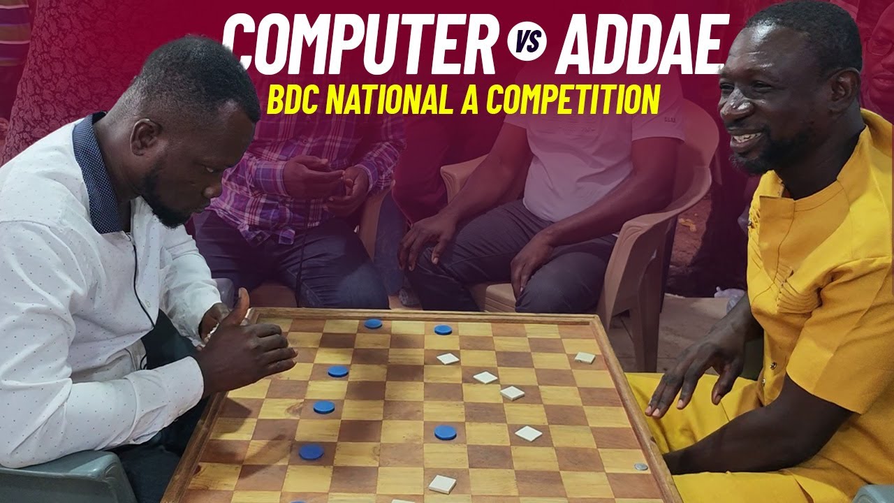 Addae vs Computer - BDC National A Draughts Competition - Group Stage Part Two