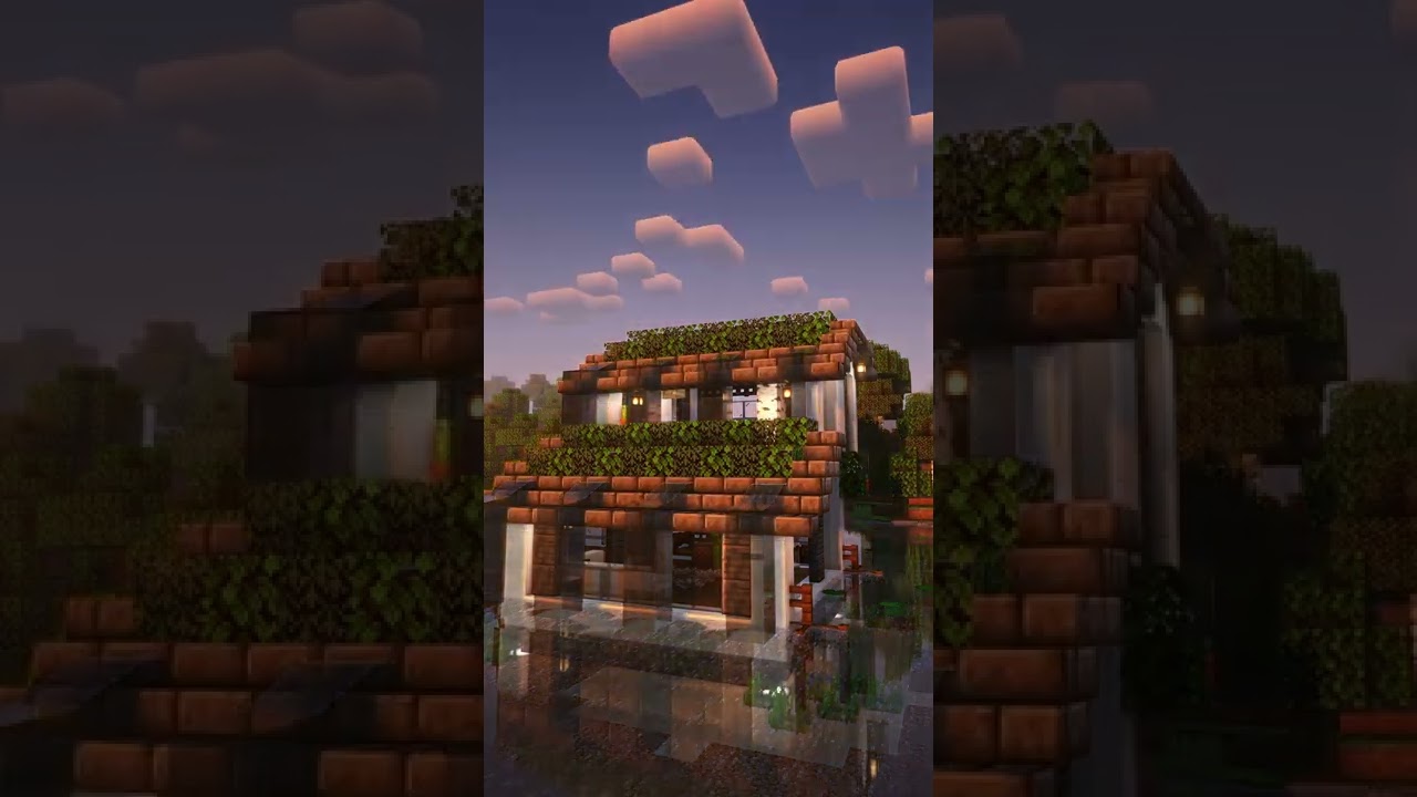 Minecraft⛏️: Day/Night cycle from the Futuristic House🍃🏙| Danirt05