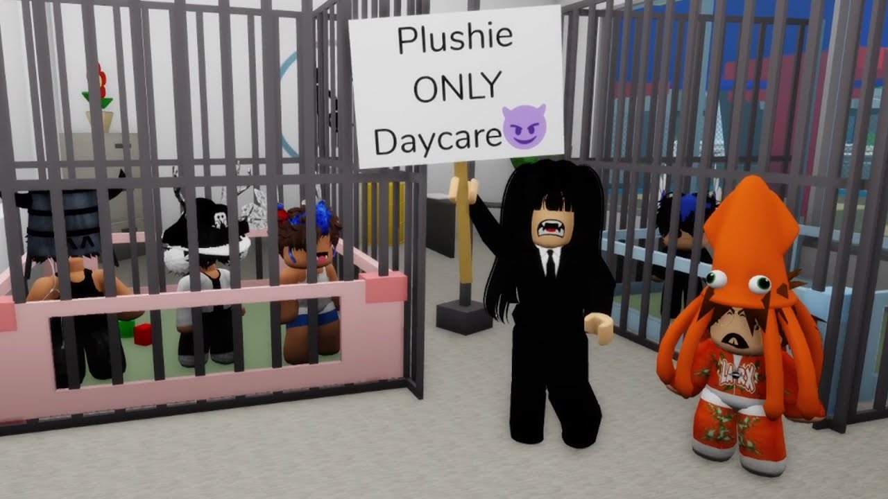 I Find a PLUSHIE ONLY Daycare in Roblox Brookhaven..