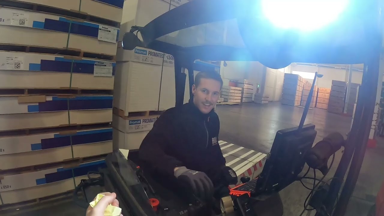 A day at the warehouse! | POV Forklift Operator