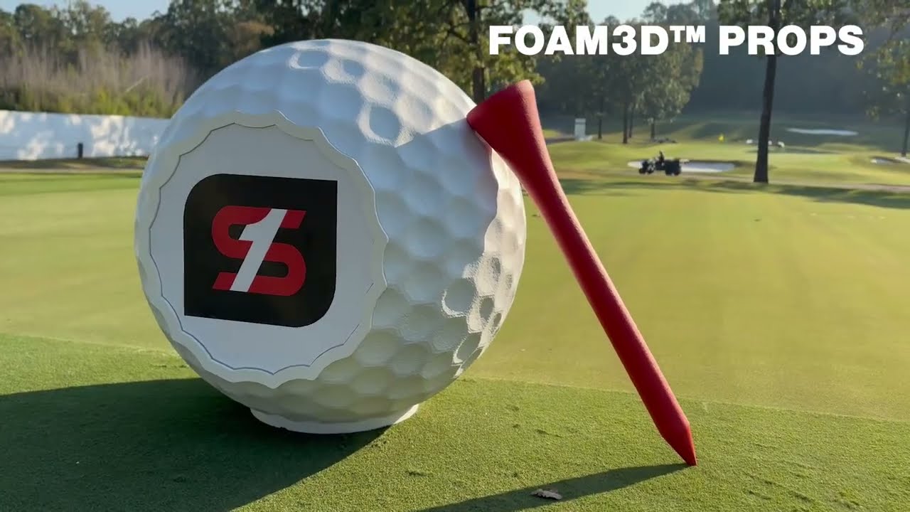 Foam3D™ Pond Floats, Golf Balls, Tees and Logo for Simmons Bank PGA Championship