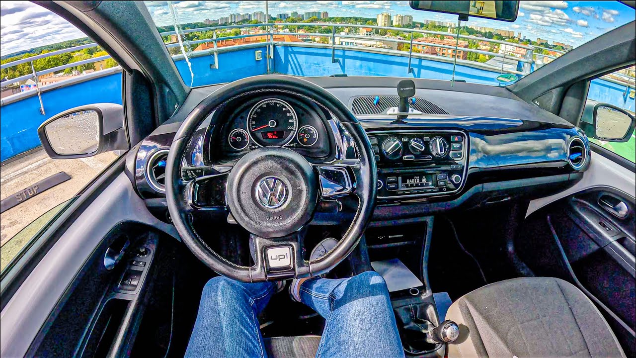 2016 Volkswagen up! Cross (1.0 MPI 75 hp) | POV Test Drive #2523 Joe Black