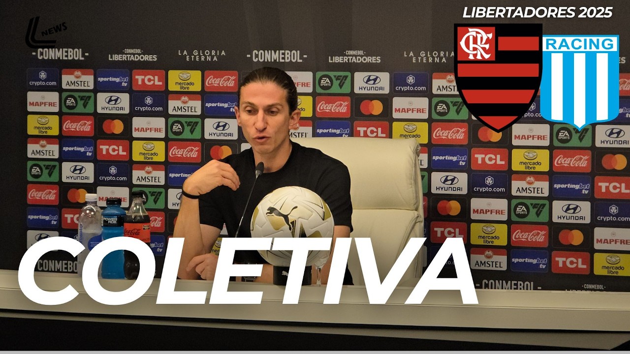 ENTREVISTA COLETIVA FILIPE LU&Iacute;S - FLAMENGO NA FINAL DA LIBERTADORES - VEJA A ENTREVISTA HIST&Oacute;RICA