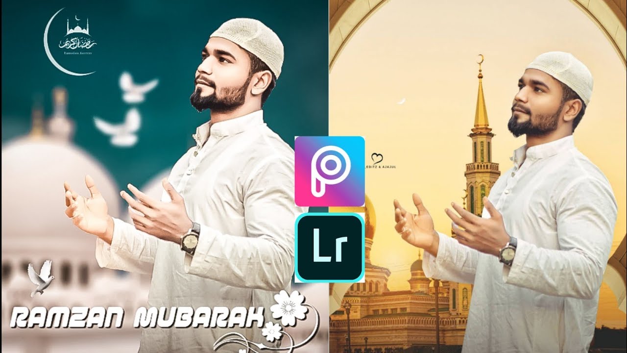 Ramadan special photo editing 2022  - ramzan photo editing tutorial PicsArt