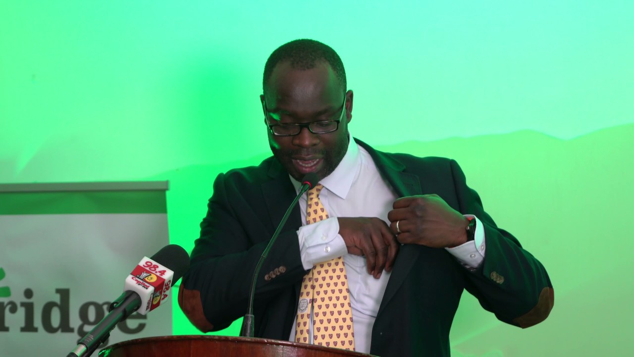 Kibra Member of Parliament  Ken Okoth's Speech  during Bridge Open house event