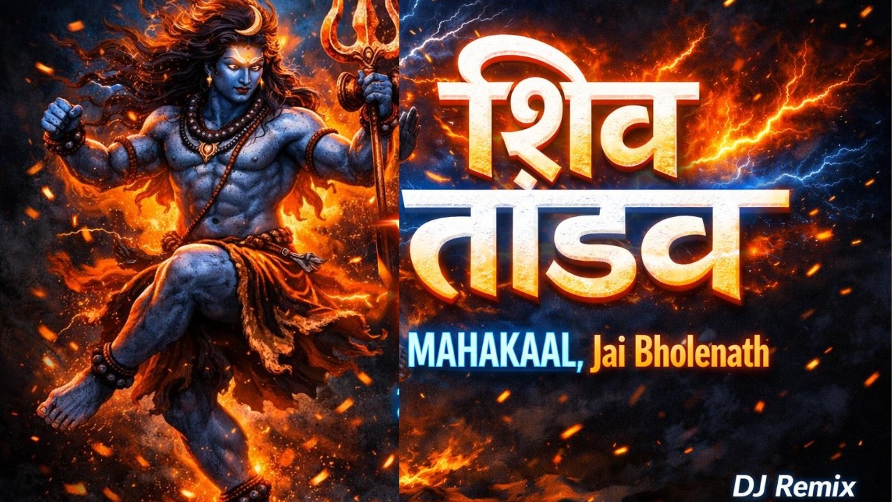 शिव तांडव 🔥 Mahakal EDM Remix  Har Har Mahadev Bass Drop  Shiva Tandava Powerful DJ Mix