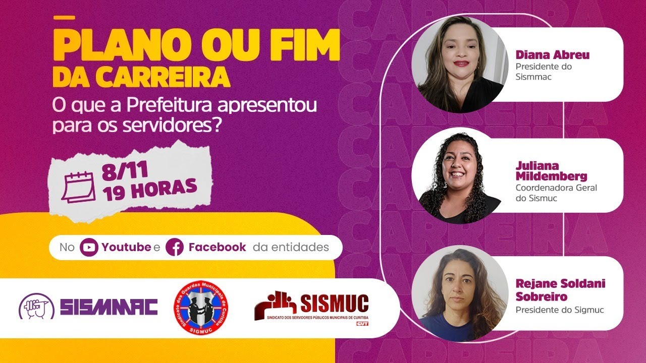 PLANO OU FIM DE CARREIRA: O que a Prefeitura apresentou para os servidores?