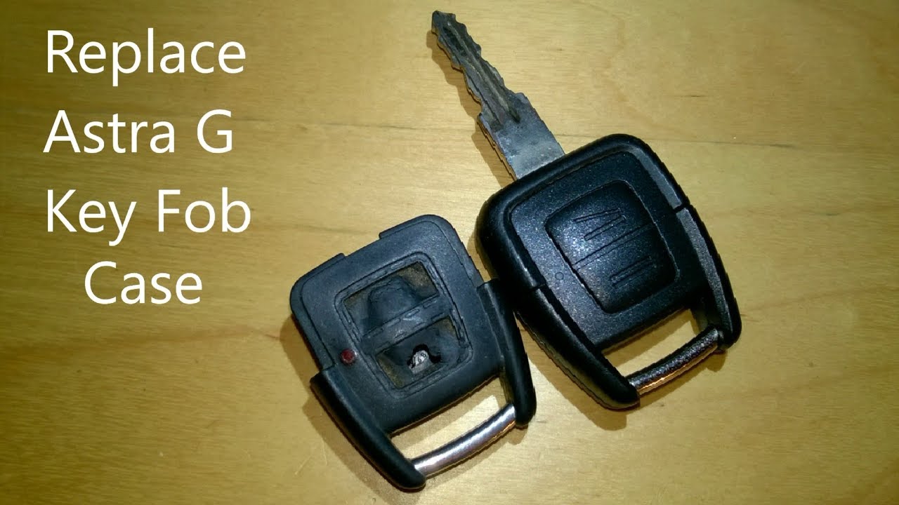 How To Replace Astra G mk4 Key Fob Case