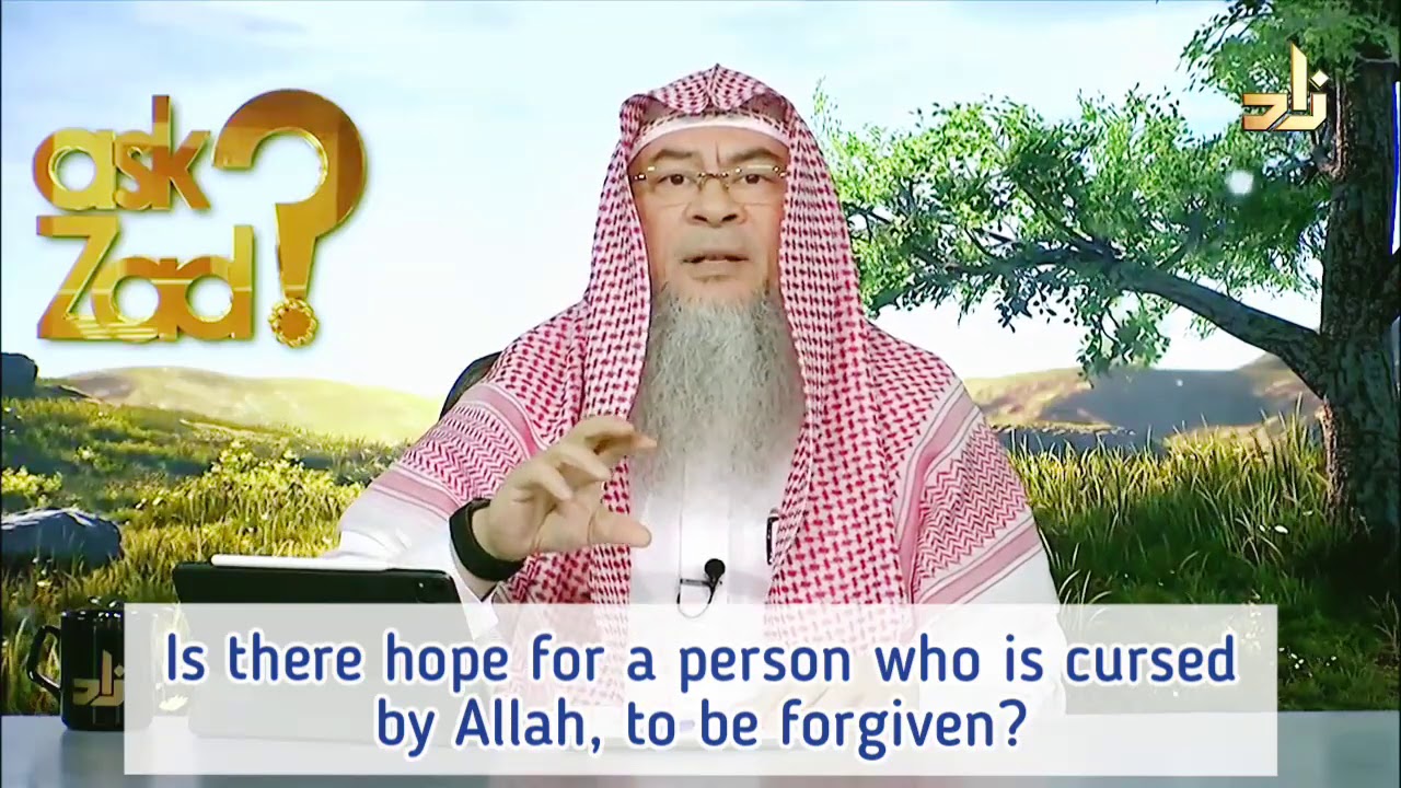 What does being cursed by Allah & Prophet mean, Is there hope for him to be forgiven Assim al hakeem