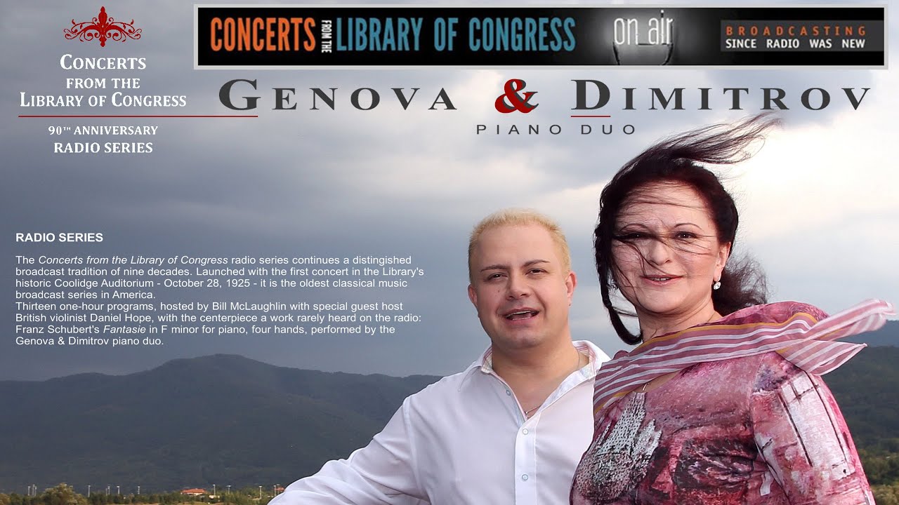 Milhaud Scaramouche &bull; Genova & Dimitrov &bull; Library of Congress Founder's Day Recital