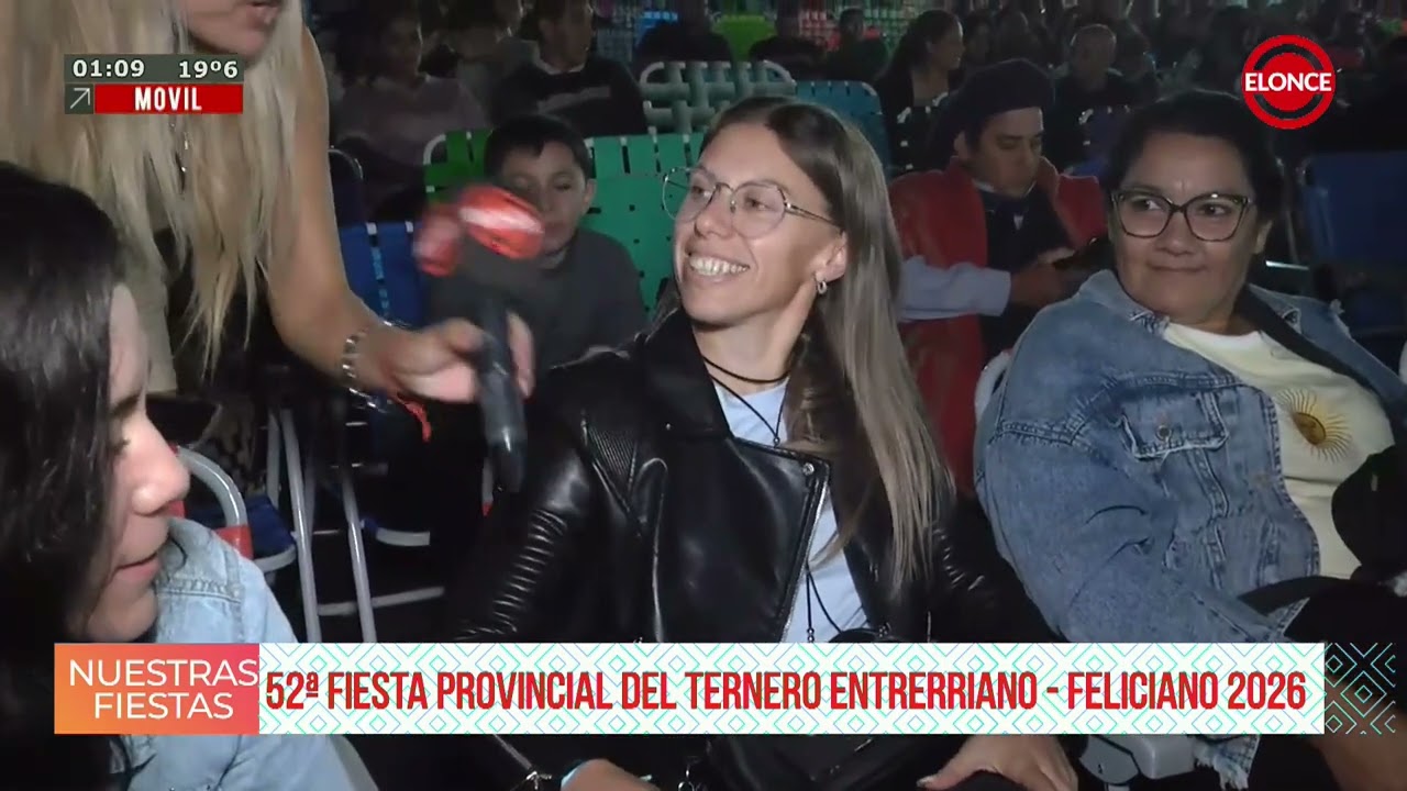 52ª Fiesta Provincial del Ternero Entrerriano Feliciano 2026 - Hablamos con el público presente