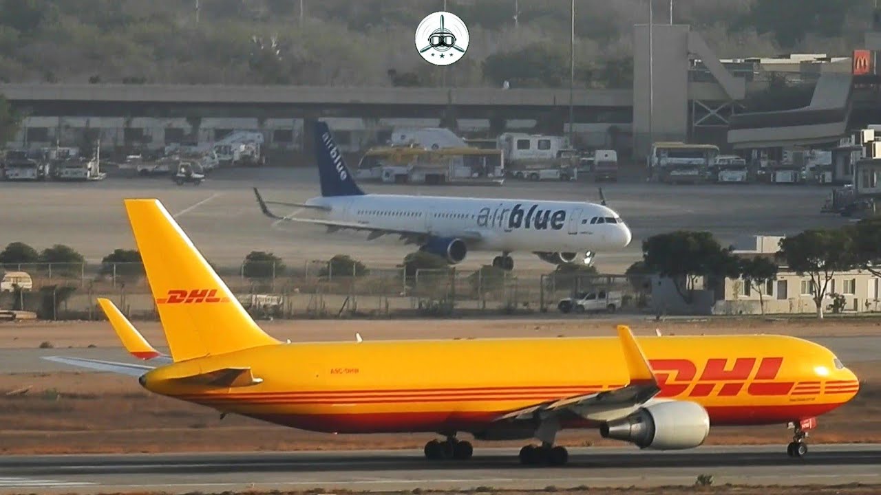 Golden Hour Spotting: Karachi Airport's Evening Magic