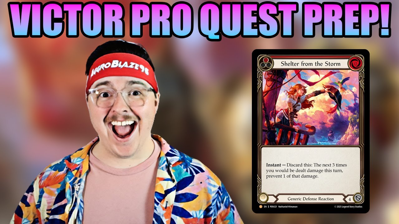 🔴Victor Pro Quest prep | Flesh and Blood TCG | !codex !metafy