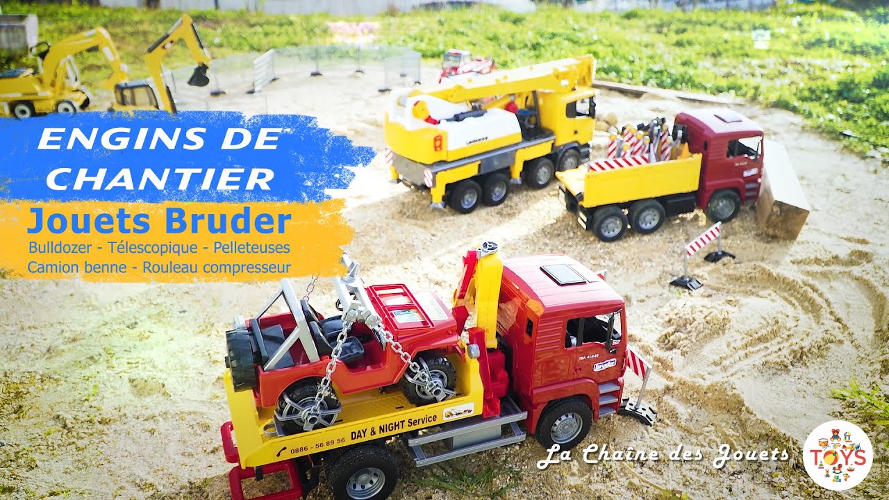 Engins de chantier - Jouets Bruder
