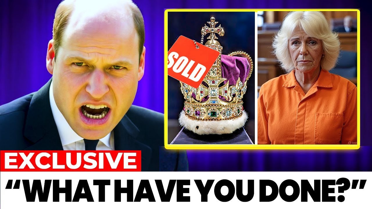 William STRIPS Camilla&rsquo;s Title After She Is CAUGHT Selling Royal Jewels