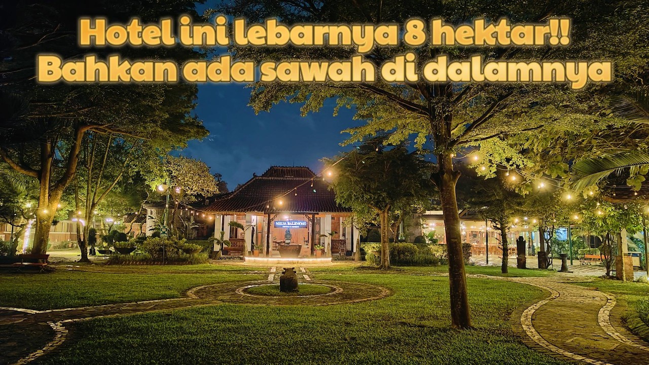 Dari depan keliatan kecil, ternyata dalamnya 8 hektar - Melva Balemong Semarang
